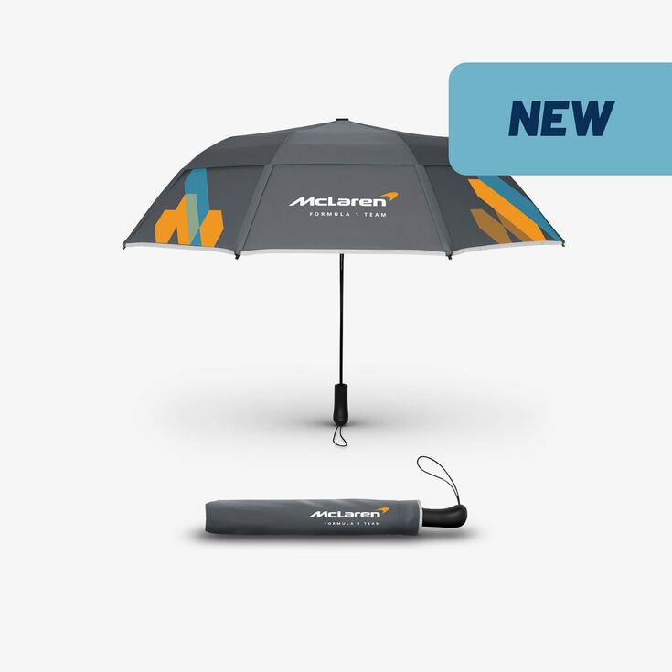 The McLaren Collapsible Umbrella Anthracite, , hi-res